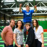 Park trampolin GOjump we Wrocławiu