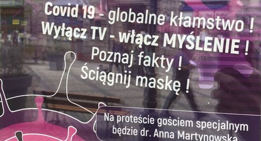 Mówimy Nie KoronaŚciemie ! W Kłodzku odbędzie się protest przeciwko pandemii