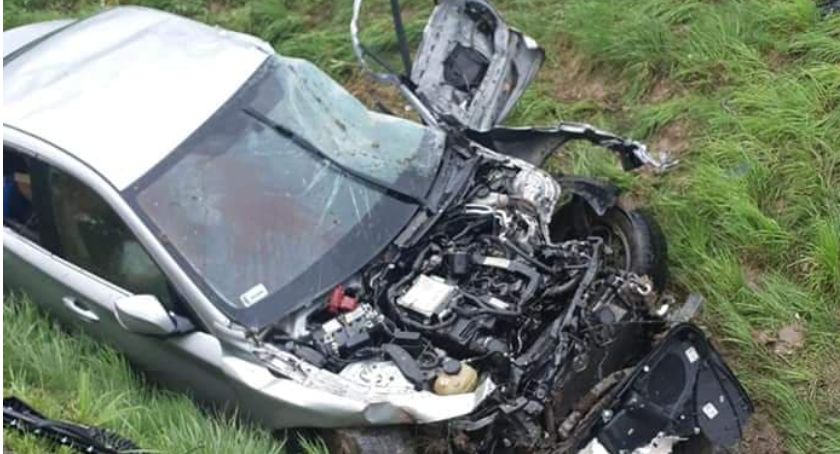 Śmiertelny wypadek na 101 km A4. Nie żyją dwie osoby