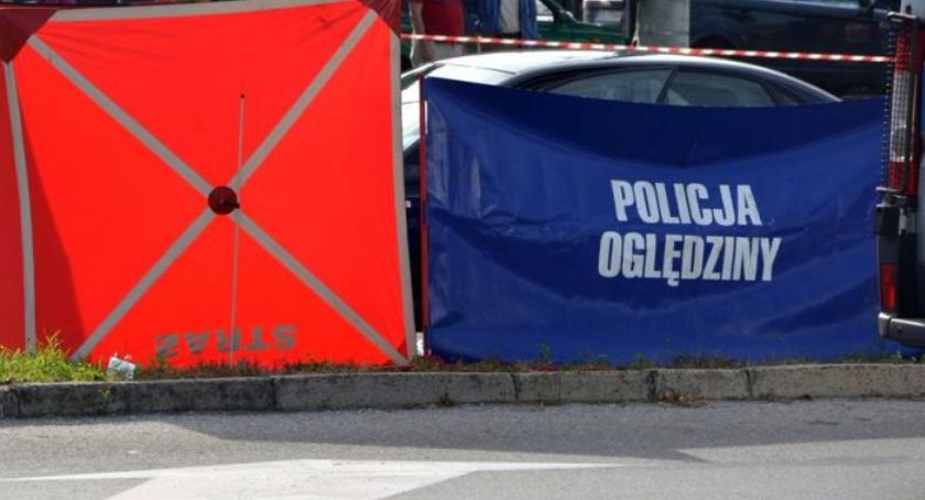 Oporów. Młody kierowca BMW śmiertelnie potrącił mężczyznę na przejściu dla pieszych