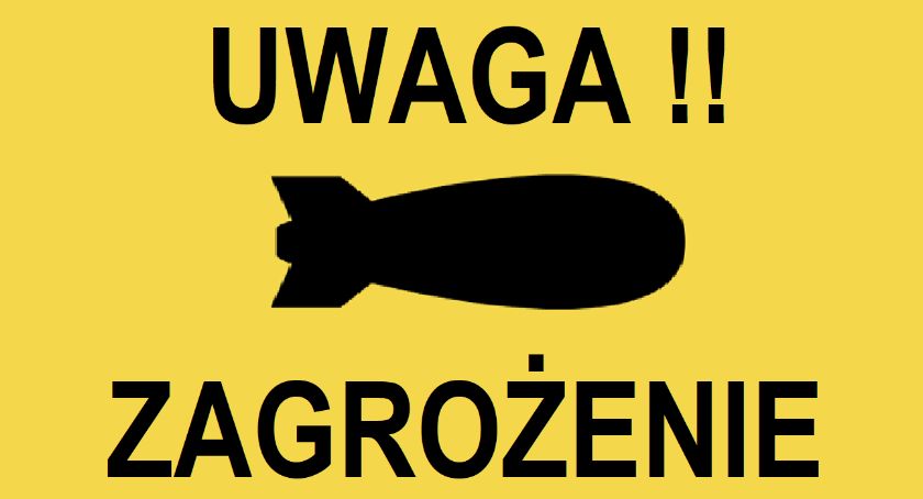 Alarm bombowy w pobliżu Sky Tower. Ulica Powstańców Śląskich w kierunku centrum była zablokowana przez około godzinę
