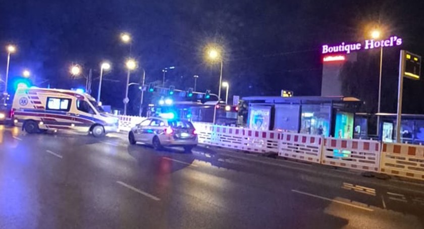 Śmiertelne potrącenie pieszego na ulicy Legnickiej we Wrocławiu - fot. użytkownicy grupy Wrocław Podaj Dalej - Ciekawostki, Absurdy, Interwencje, Wypadki 