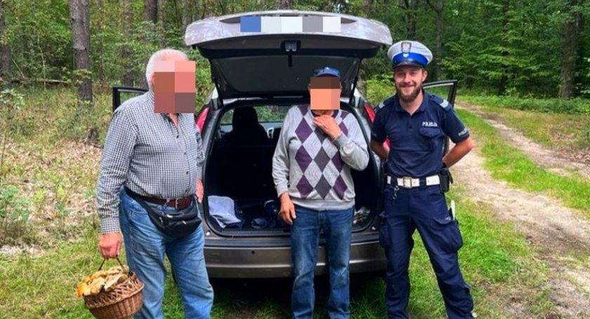 Szukali grzybów w lesie a sami się zgubili