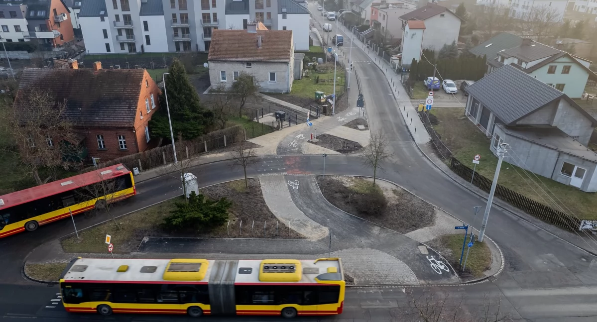 24wroclaw, odsłona ulicy Stodolnej Bezpieczniejsza bardziej funkcjonalna - zdjęcie, fotografia
