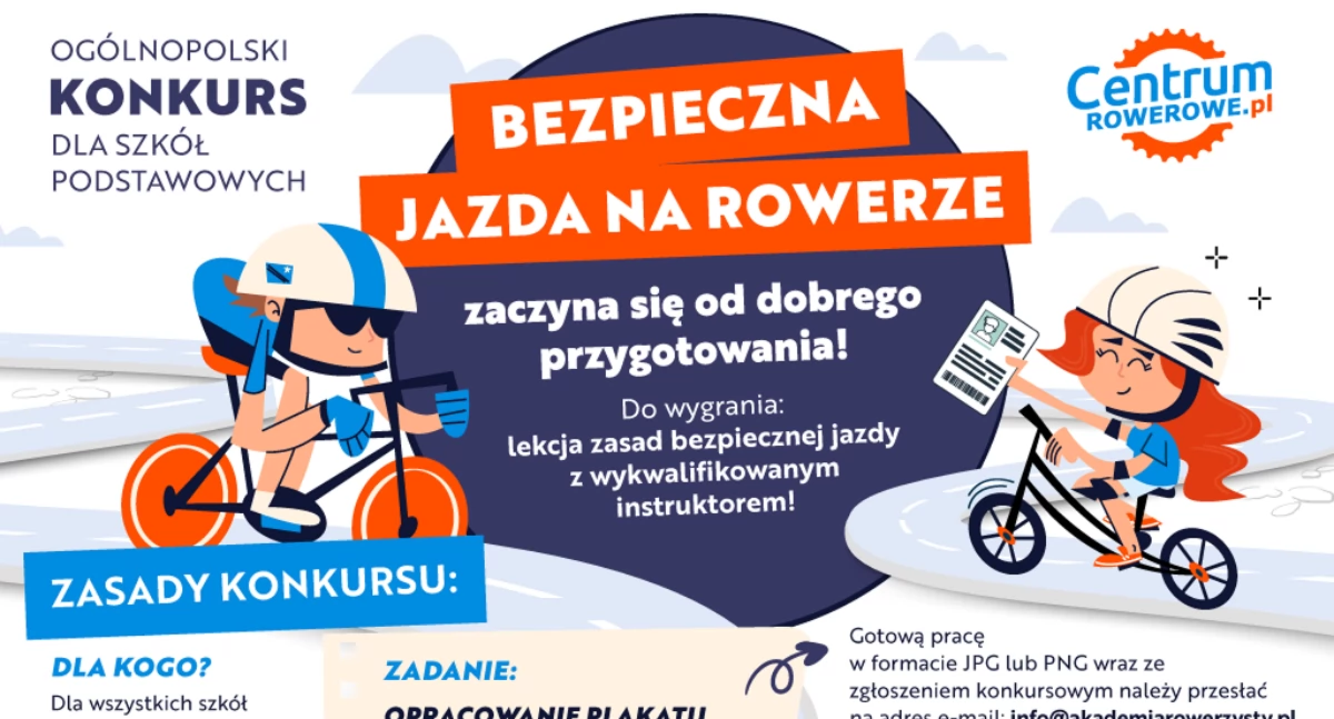 24wroclaw, Ogólnopolski konkurs szkół podstawowych wygrania szkolenie zasad bezpiecznej jazdy rowerze! - zdjęcie, fotografia