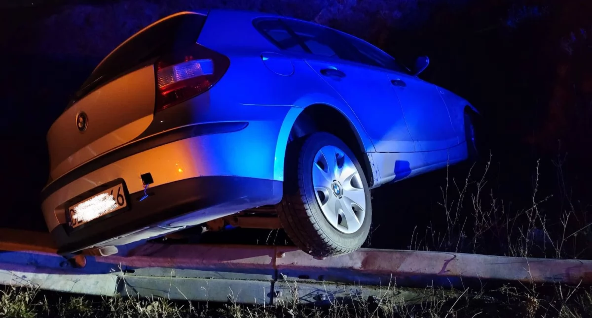 Wypadki drogowe, Pijany kierowca doprowadził groźnej kolizji węźle Mikołajowice - zdjęcie, fotografia