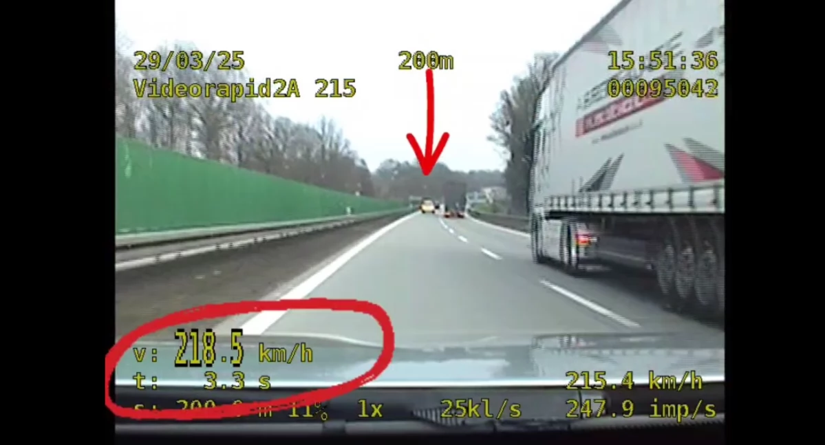 Autostrada A4, Autostrada złotych mandatu punktów karnych kierowcy - zdjęcie, fotografia