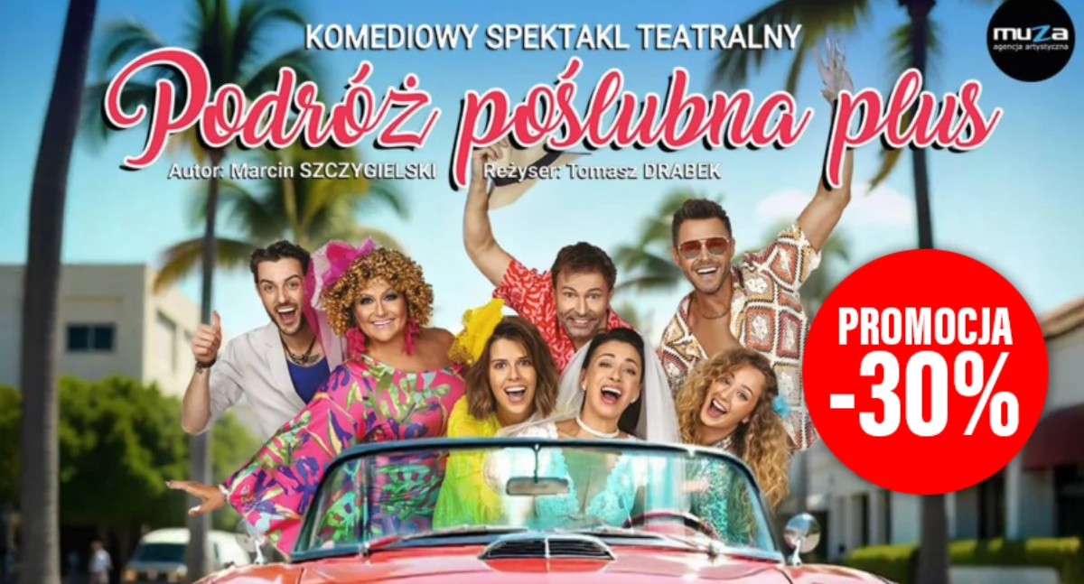 Wydarzenia, „Podróż poślubna plus” Katarzyna Skrzynecka kontynuacji wielkiego Teatralnego IMPART CENTRUM Wrocławiu! - zdjęcie, fotografia