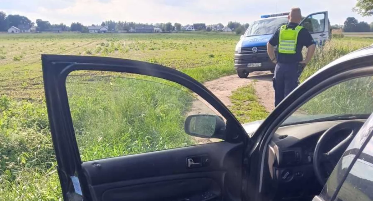 Interwencje, Uciekał samochodem przed policjantami latek posiadał dożywotni zakaz znajdował wpływem narkotyków samochodzie posiadał naboi różnego kalibru - zdjęcie, fotografia