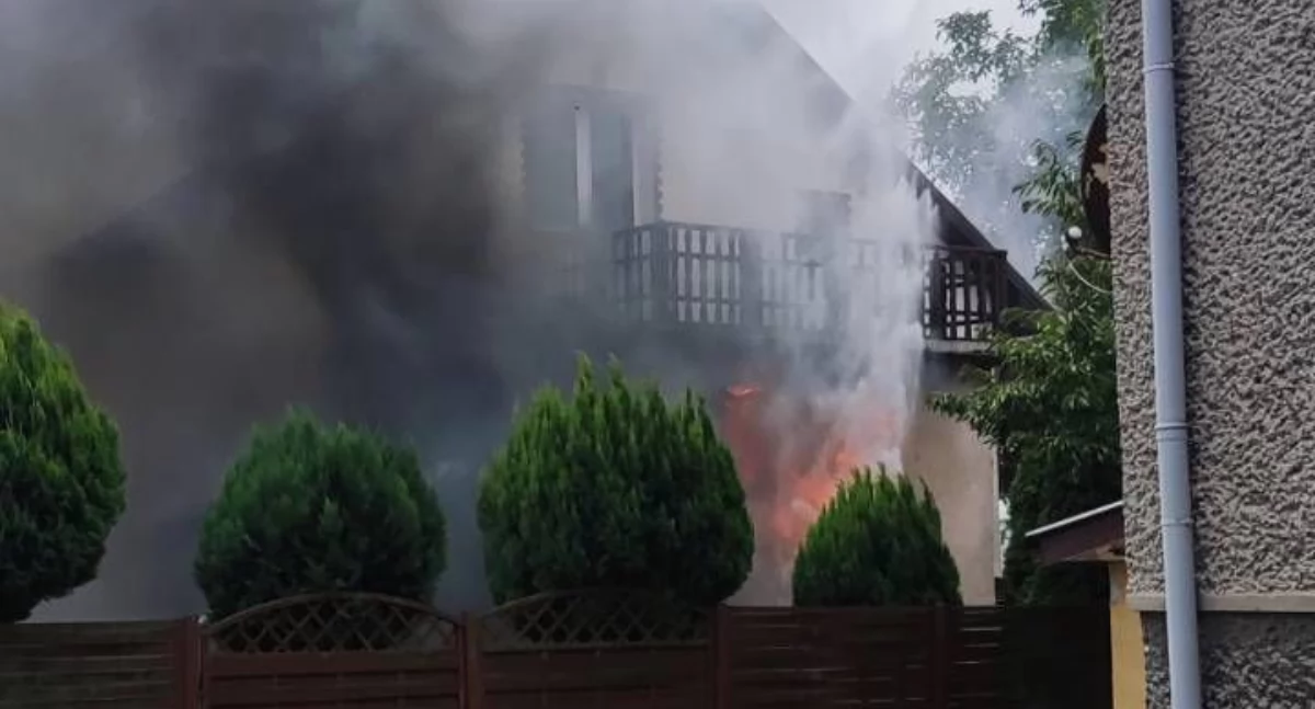 FOTO-Komenda Powiatowa Państwowej Straży Pożarnej w Oleśnicy