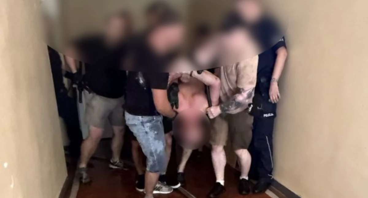 Interwencje, letni obywatel Ukrainy chciał wysadzić budynek wielorodzinny centrum Wrocławia - zdjęcie, fotografia