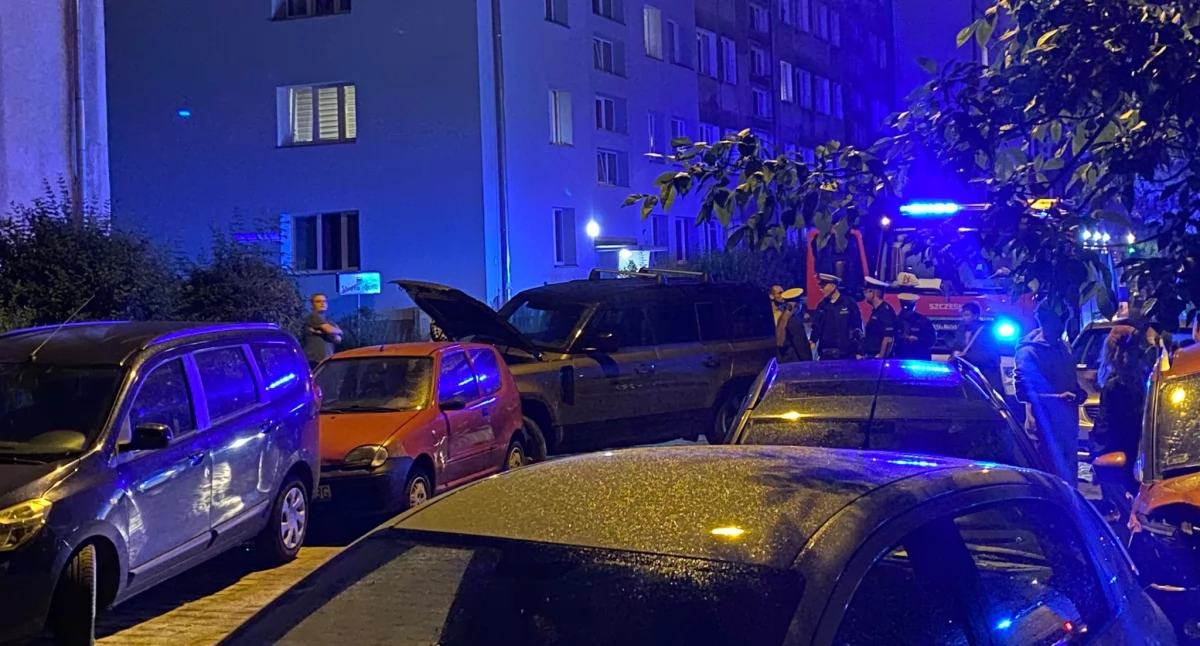 Karambol na Sudeckiej. 8 uszkodzonych aut i jedna osoba pod opieką ratowników medycznych. Zobacz FILM