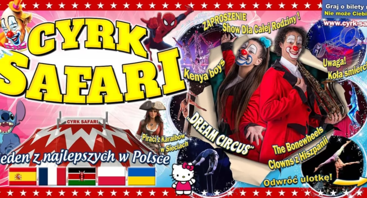 Reklama, Największy Dream Circus zawita Siechnic Wrocławia - zdjęcie, fotografia