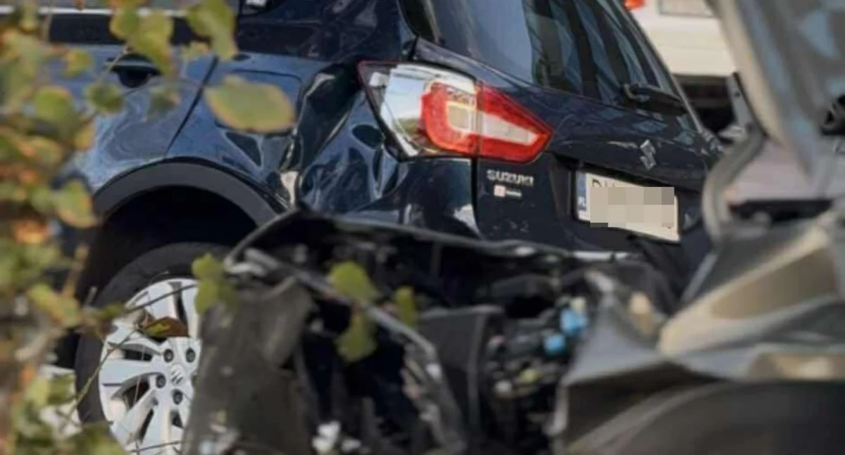 Wypadek na ul. Lotniczej we Wrocławiu. Dwie osoby trafiły do szpitala