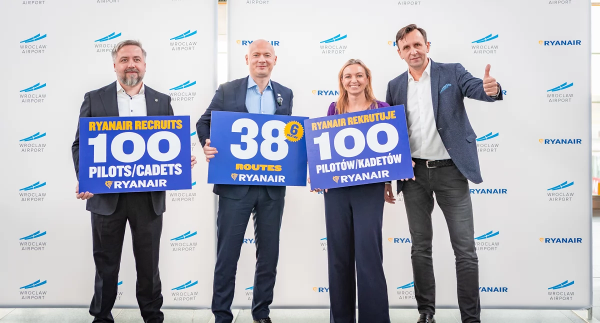 24wroclaw, RYANAIR OGŁASZA ZIMOWY ROZKŁAD LOTÓW WROCŁAWIA - zdjęcie, fotografia