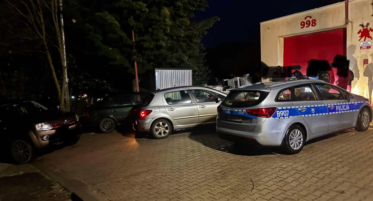 Złodzieje wpadli pod remizą. Strażacy z Kaczorowa złapali ich na gorącym uczynku
