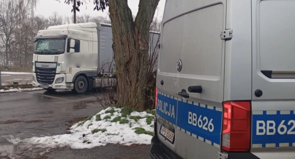 Nietrzeźwy kierowca TIR-a z Ukrainy zatrzymany w Bolesławcu. Ekspresowy wyrok i procedura wydalenia