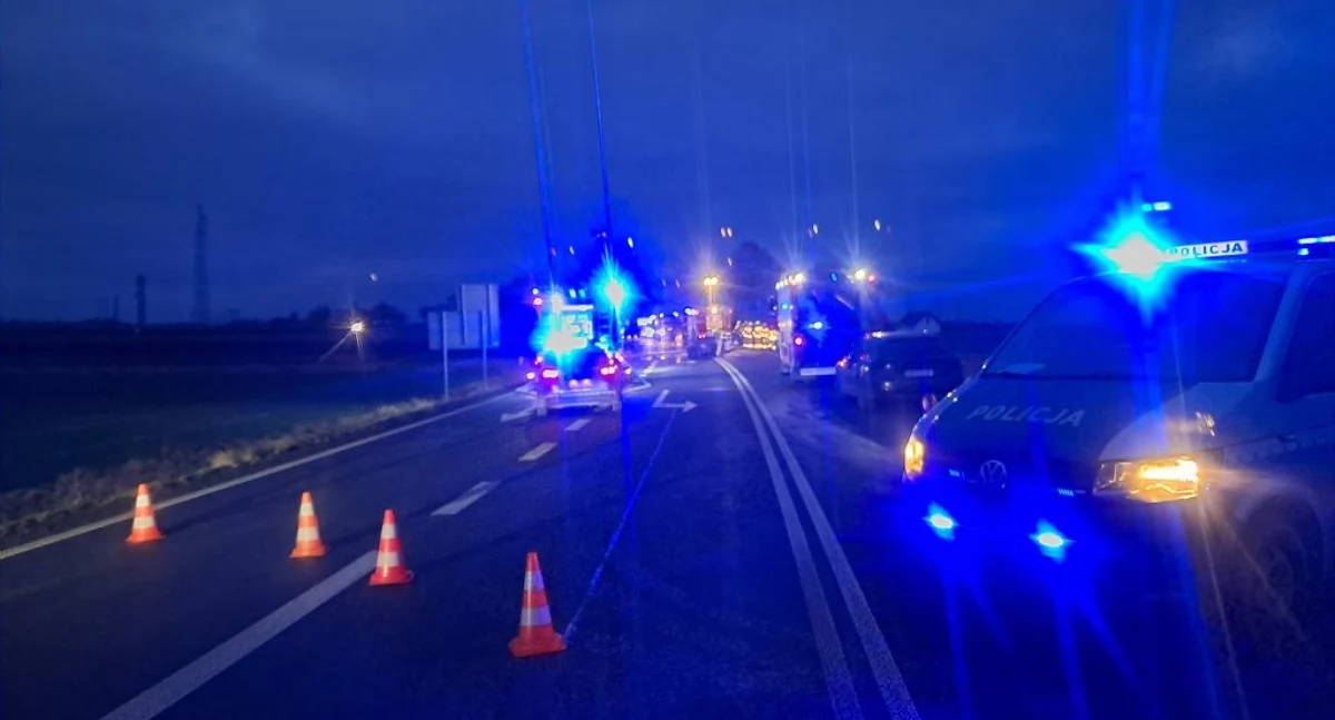 Wypadki drogowe, Tragiczny wypadek Brzegiem ofiar obywatele Ukrainy wieku - zdjęcie, fotografia