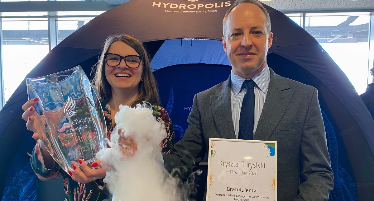 24wroclaw, Hydropolis nagrodzone Kryształem Turystyki Wrocławskie centrum wiedzy wodzie docenione podczas Międzynarodowych Targów Turystyki Czasu Wolnego - zdjęcie, fotografia