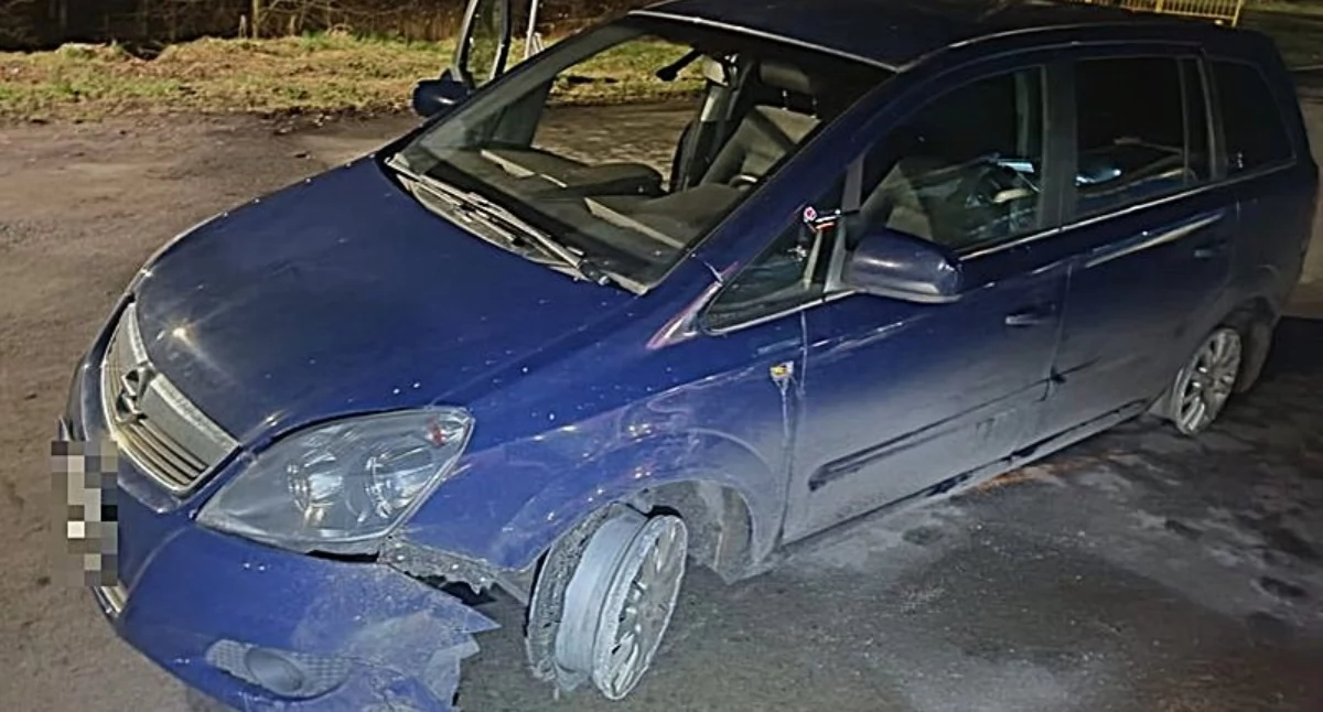 Interwencje, Miała blisko promile jechała felgach Pijana turystka Czech zatrzymana Piechowicach - zdjęcie, fotografia