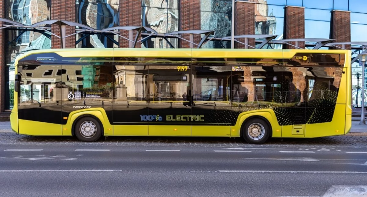 24wroclaw, elektryczny autobus ulicach Wrocławia Procity+ testach - zdjęcie, fotografia