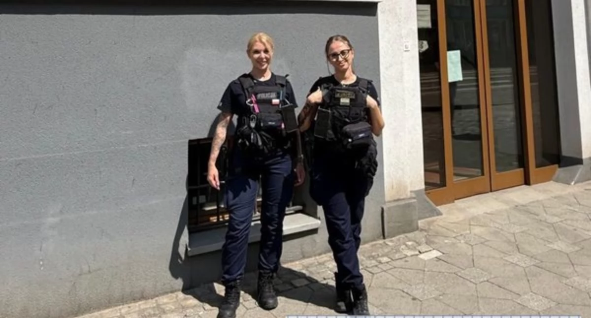 Policjantki uratowały 1,5-roczne dziecko zamknięte w samochodzie. Liczyły się sekundy