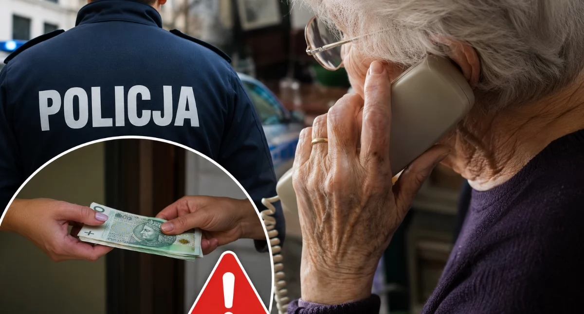 Seniorki straciły oszczędności przez fałszywego policjanta. Trzy osoby z zarzutami