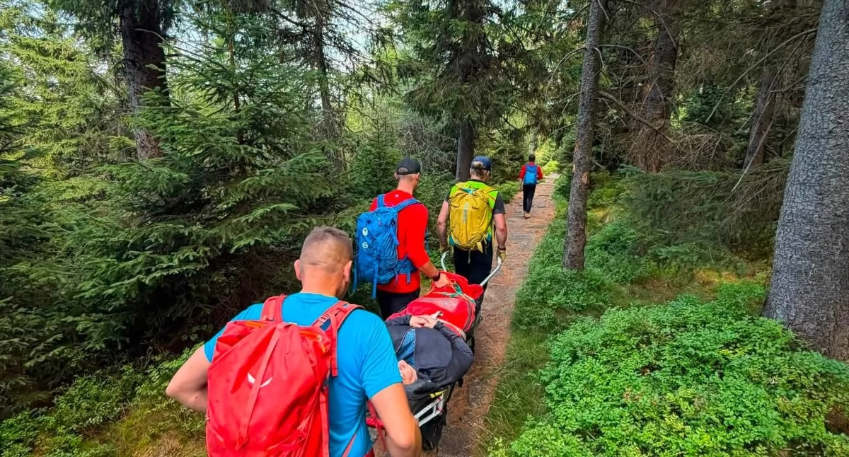 Rekordowo pracowity weekend w Karkonoszach. GOPR interweniował aż 13 razy, 21 osób poszkodowanych