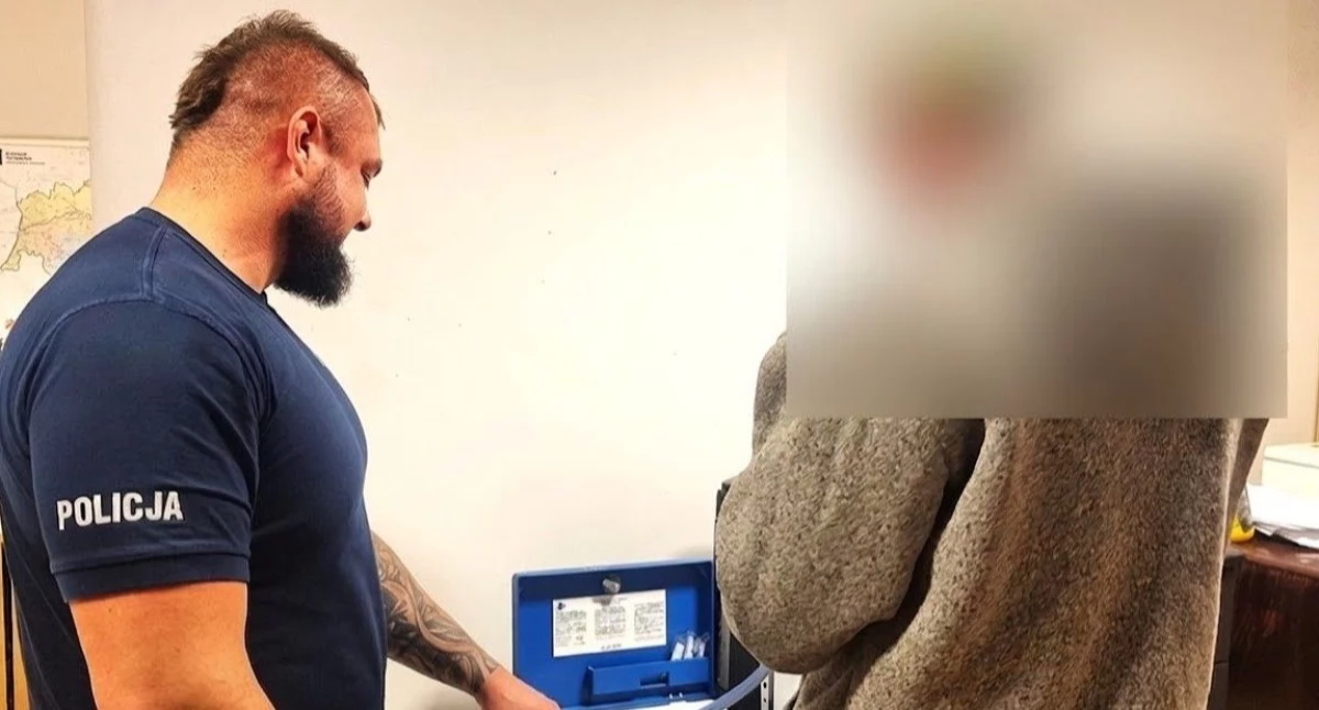 Ponad 2,3 promila za kierownicą. Pracownicy stacji paliw zatrzymali pijanego kierowcę