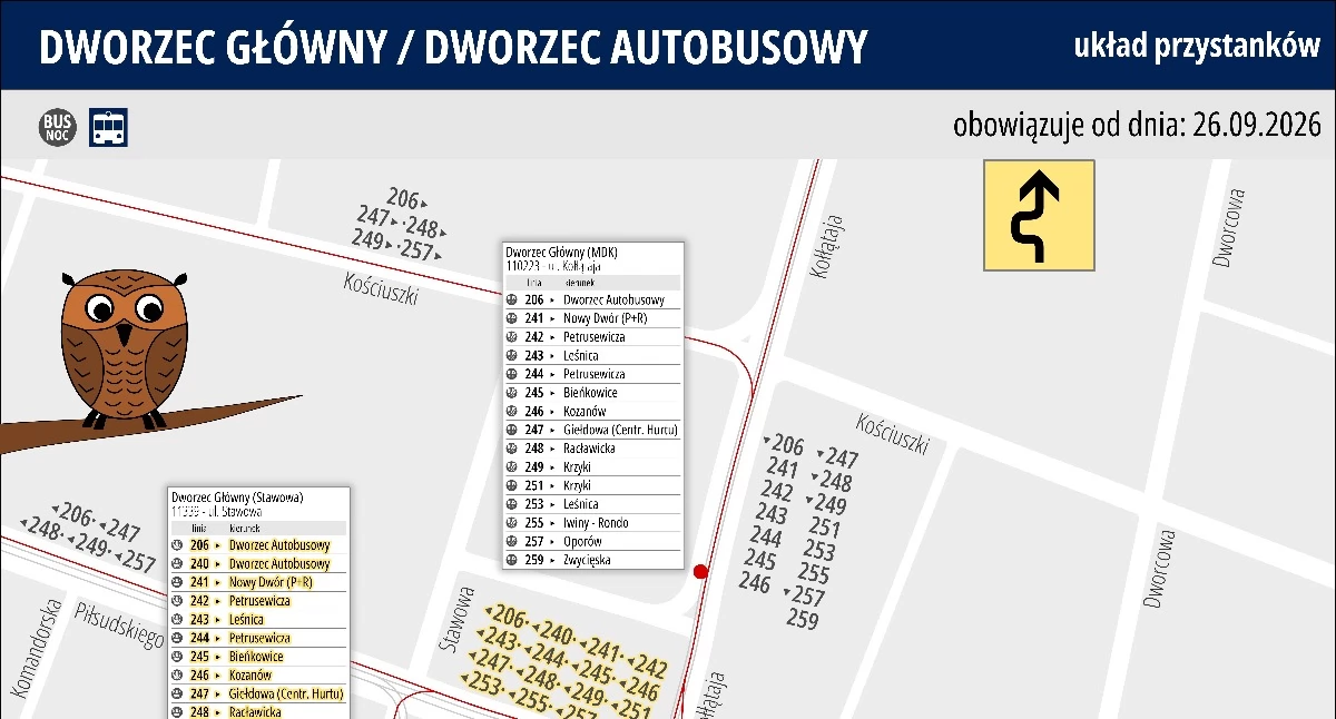 Peronowa. Tramwaje wracają zgodnie z planem. Autobusy jeszcze tydzień objazdem