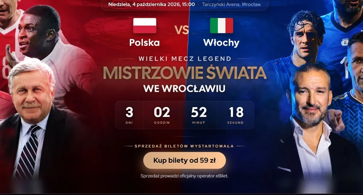 Buffon, Dudek, Materazzi, Mila i Olisadebe we Wrocławiu. Wielkie legendy wracają na murawę