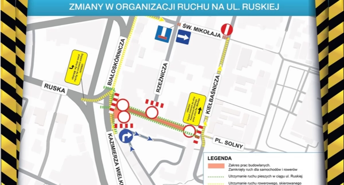 Rusza przebudowa ul. Ruskiej we Wrocławiu. Ponad 8,5 mln zł na zmiany, będzie też nowa organizacja ruchu