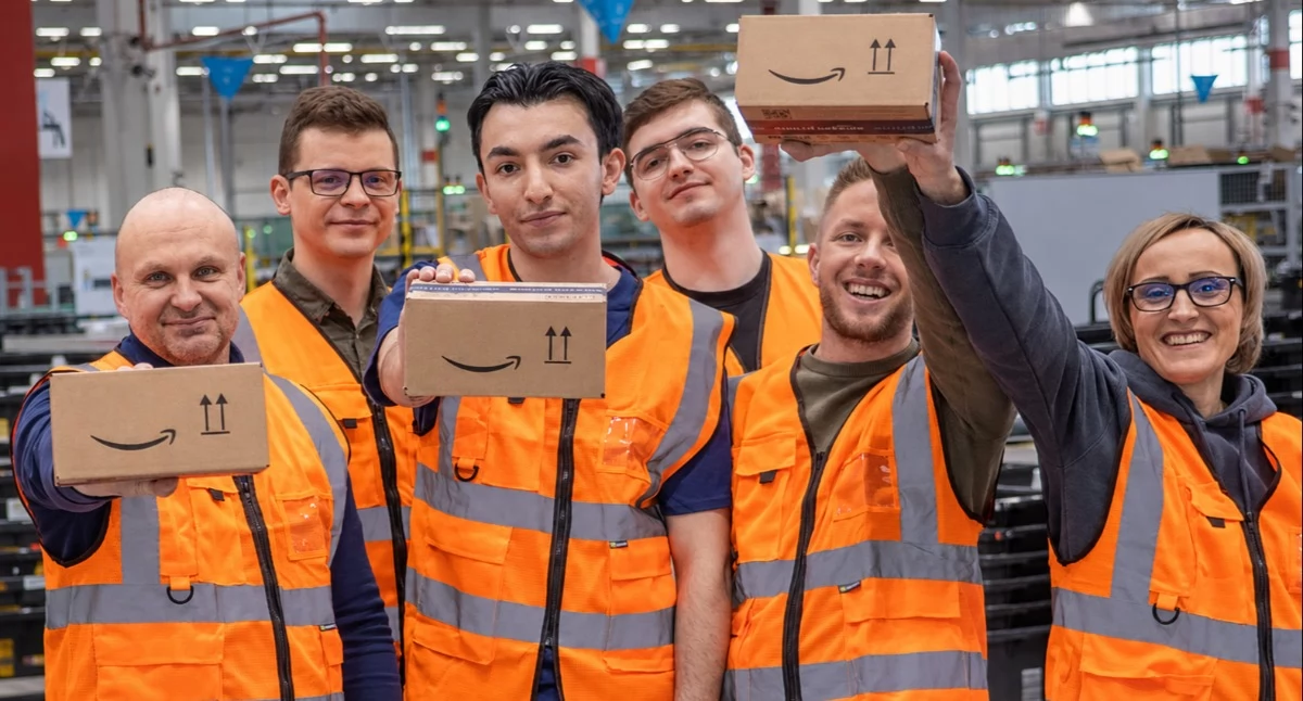 24wroclaw, Amazon szuka ponad pracowników Dolnym Śląsku można dostać nawet dodatku - zdjęcie, fotografia