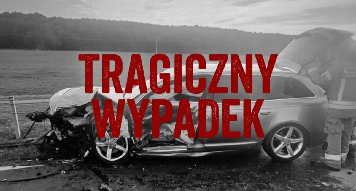 Tragiczny wypadek na Dolnym Śląsku. Nie żyje kobieta w ciąży. Zderzyły się trzy samochody