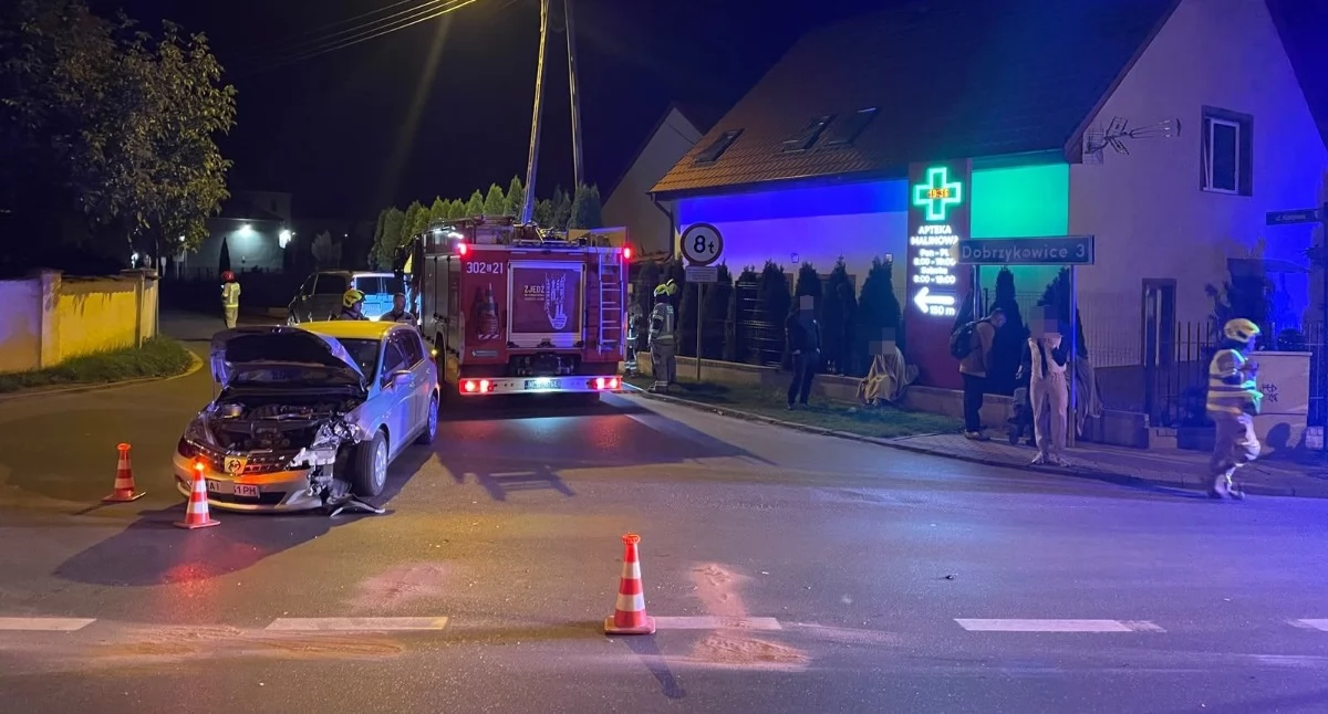 Kolejny wypadek w Kamieńcu Wrocławskim. Niebezpieczne skrzyżowanie znów budzi obawy kierowców