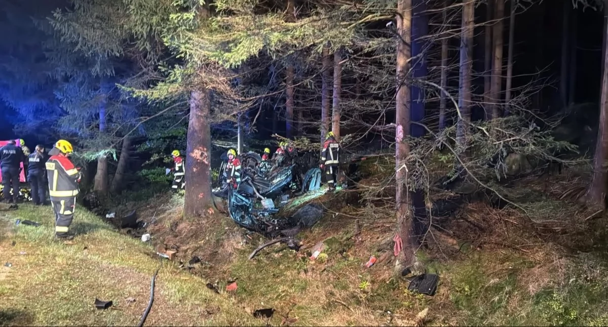 Tragedia na DW358 między Świeradowem-Zdrojem a Szklarską Porębą. Dwie osoby nie żyją