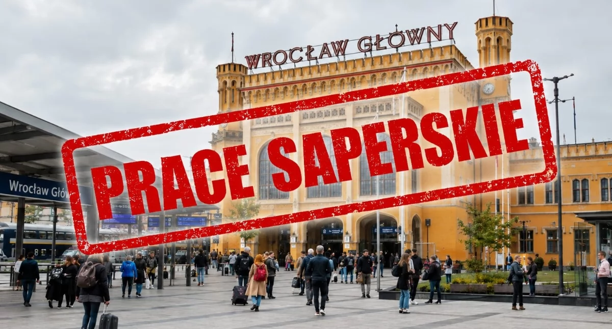 Prace saperskie we Wrocławiu. We wtorek utrudnienia na kolei i zmiany w kursowaniu pociągów