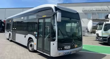Elektrobusem mercedesa przez Leśnicę i do gminy Miękinia!