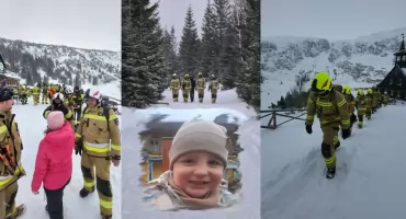 Na Śnieżnik dla 2-letniego Kazika. Wielka akcja Ochotniczych Straży Pożarnych. Razem na szczyt, razem po nadzieję
