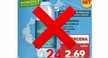 Kaufland wycofuje wodę, która przekraczała pojemność 3 litrów. Mamy oświadczenie firmy