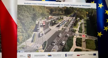 Zielone światło dla tramwaju na Swojczyce. Wojewoda wydała zezwolenie na budowę