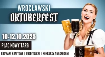 Wrocławski Oktoberfest 2025. Trzy dni piwnej zabawy na Placu Nowy Targ