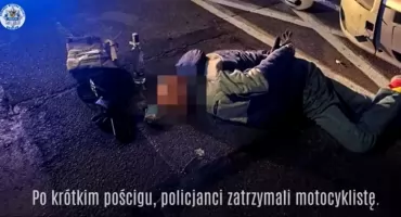 Policyjny pościg we Wrocławiu. 39-latek uciekał motocyklem mimo czterech zakazów prowadzenia pojazdów