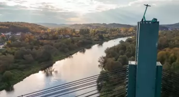 Hulajnoga 40 metrów nad ziemią. Nietypowa akcja krakowskich strażaków