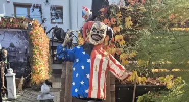 Strasznie fajne Halloween na Sygnałowej 84. Wrocławski ogródek, który koniecznie trzeba zobaczyć
