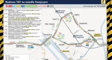 Rusza budowa trasy autobusowo-tramwajowej na Swojczyce