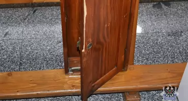 Ukradł pieniądze z kościoła i ukrył się w altance. Zatrzymali go policjanci kryminalni