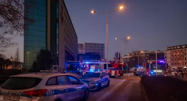 Tragiczny pożar w hotelu we Wrocławiu. Nie żyje 39-letni mężczyzna