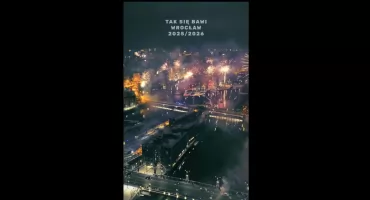 Od pasji do profesjonalnych realizacji. Belu Fly i Wrocław widziany z drona. Powitanie Nowego Roku 2026