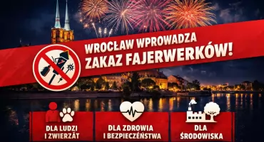 Wrocław wprowadza całoroczny zakaz używania fajerwerków